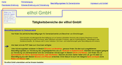 Desktop Screenshot of ellhol.de