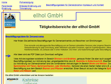 Tablet Screenshot of ellhol.de