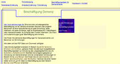 Desktop Screenshot of demenz.ellhol.de